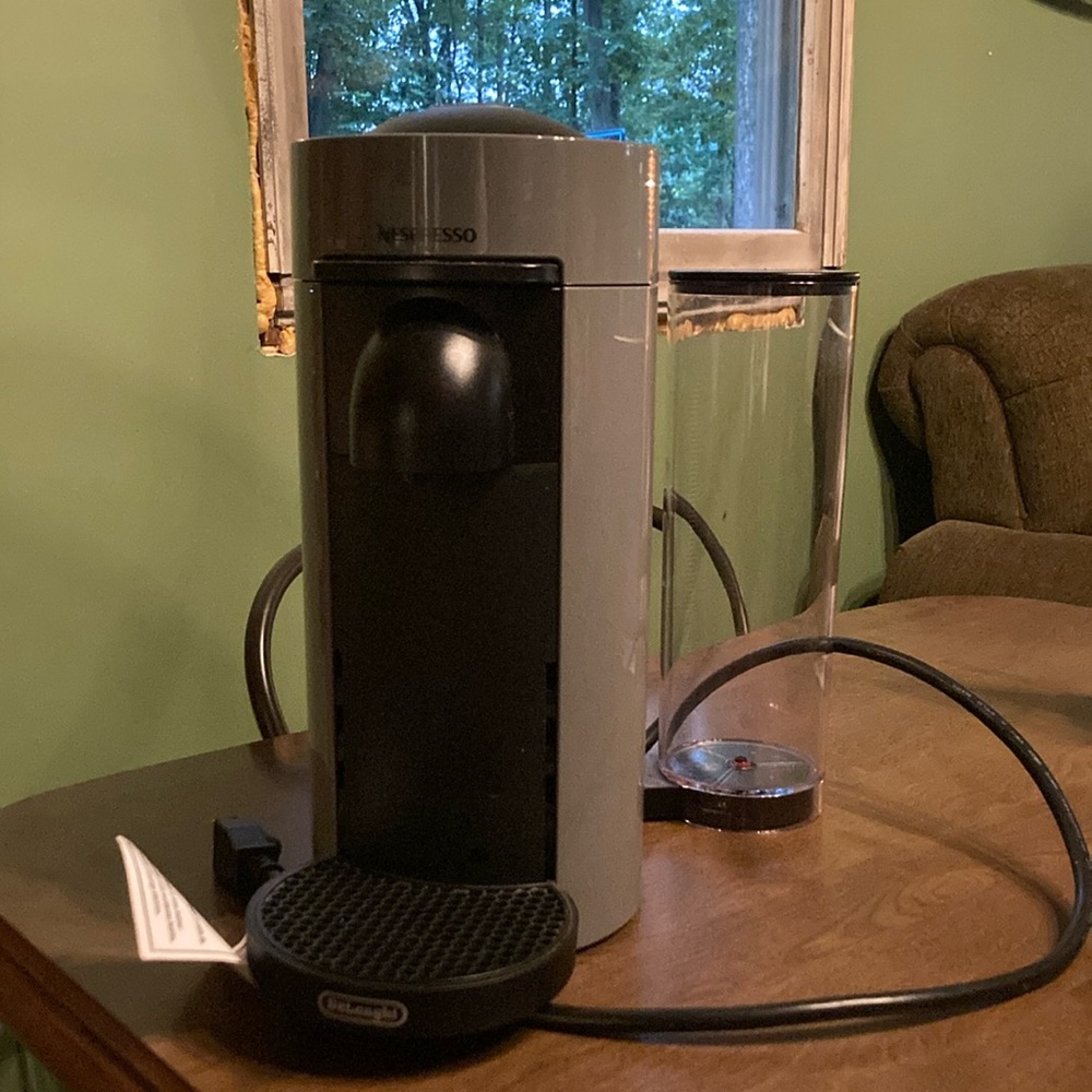 Nespresso Vertuo Machine in Sleek Gray and Black